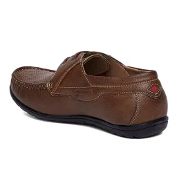 Duke Men's Brown Boat Shoes image 5