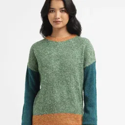 Levi's Green Self Design Sweater image 1
