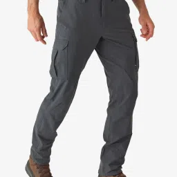 Solognac by Decathlon Carbon Grey Slim Fit Sports Trackpants image 1