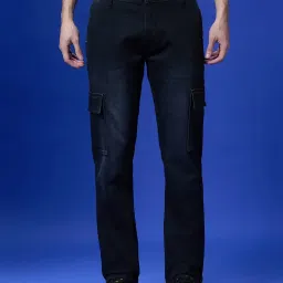 Pepe Jeans Black Straight Fit Cargo Jeans image 1