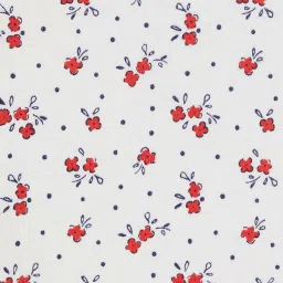 Juniors by Lifestyle Kids Off-White & Red Floral Print Full Sleeves Sweater image 4