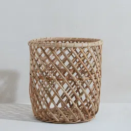 Westside Home Natural Cylindrical Planter-Large image 1