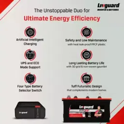 Livguard 900 VA 150 Ah LGS1000i_IT 1560STJ Invertuff Tubular Inverter & Battery Combo image 2