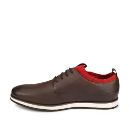 Ruosh Men's Dark Brown Derby Shoes image 3