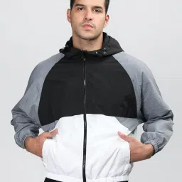 Chkokko Multi Relaxed Fit Printed Hooded Jackets image 1