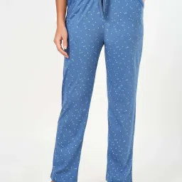 Dreamz by Pantaloons Blue Cotton Printed Pyjama image 1
