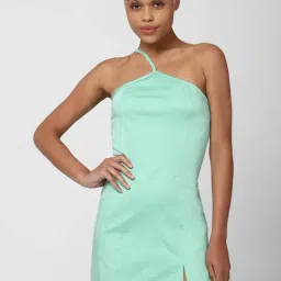 Forever 21 Blue Regular Fit A Line Dress-picture-34