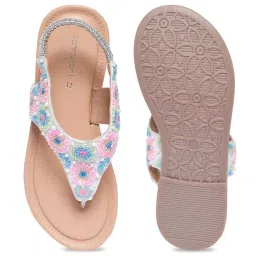 Pantaloons Junior Multicolor Thong Sandals image 4