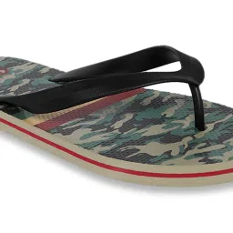 Ajile by Pantaloons Men's Black Flip Flops image 4