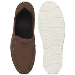 Byford by Pantaloons Men's Brown Casual Loafers image 4