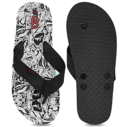 Ajile by Pantaloons Men's Black Flip Flops image 4