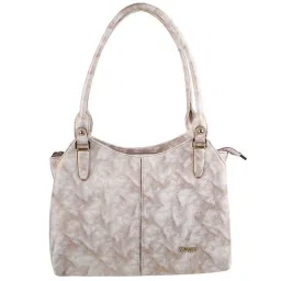 Walkway Bronze Synthetic Printed Shoulder Handbag image 1