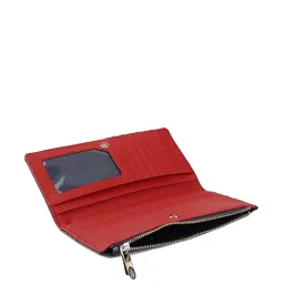 Tommy Hilfiger Navy Solid Bi-Fold Wallet for Women image 4