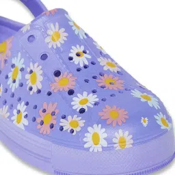 Pantaloons Junior Blue Back Strap Clogs image 4