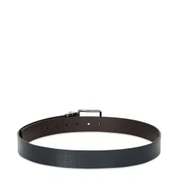Tommy Hilfiger Navy & Marron Leather Reversible Belt for Men image 4