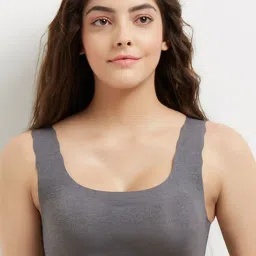 Wacoal Grey Textured Full Coverage Seamless T-Shirt Bra image 1