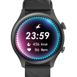Fastrack Vivid Pro BT Calling Smartwatch (Black) image 1