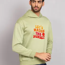 SZN Men Printed Hooded Sweatshirt image 4