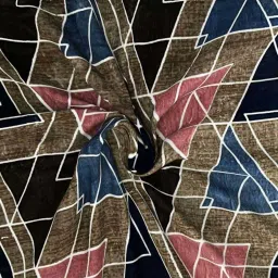 Bianca Nautical Multicolor Microfiber 250 GSM Ultra Soft Double Blanket image 4