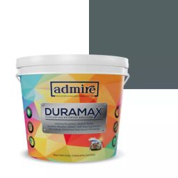 ADMIRE PAINTS DURAMAX Exterior Emulsion Paint 10 L Capacity Matt Onyx-N-picture-49