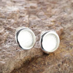 Priyaasi Silver Stud Earrings image 1