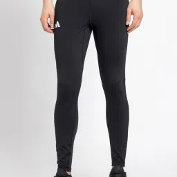 adidas Black Fitted Adizero Essentials Running Tights image 1