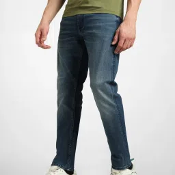 Jack & Jones Dark Blue Slim Fit Low Rise Jeans image 4