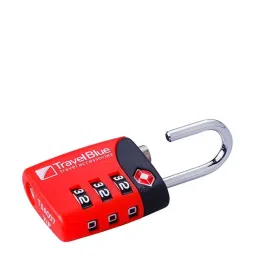 Travel Blue Red TSA Lock image 4