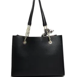 BCBG Black Logo Shoulder Handbag image 3