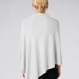 Forever New Light Grey Relaxed Fit Poncho image 2
