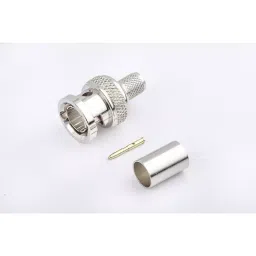 RS PRO BNC Connector Plug 75 Ω Straight Cable Mount 1855A, 1707014 image 1