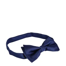 Peter England Navy Solid Bow Tie image 3