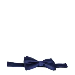 Peter England Navy Solid Bow Tie image 1