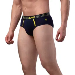 UnderJeans by Spykar Navy Briefs image 3