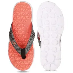 Power by Bata Women's Grey & Peach Flip Flops image 3