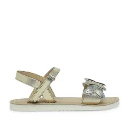 Aria Nica Kids PETAL Gold Casual Sandals-image-32