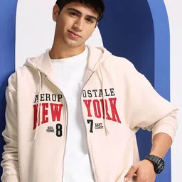 Aeropostale Brand Logo Embroidered Hooded Sweatshirt-picture-24