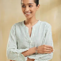 Fabindia Women Silver Adjustable Bangles image 2