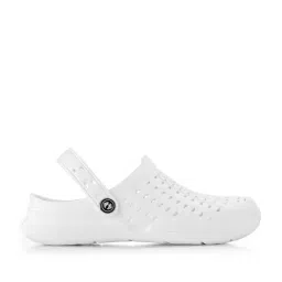 HOPPA Men's White Clogs-picture-11