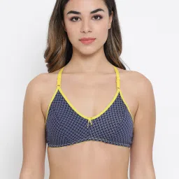 Clovia Navy Non Wired Non Padded Everyday Bra image 1