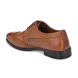 San Frissco Men's Darvey Tan Derby Shoes image 5