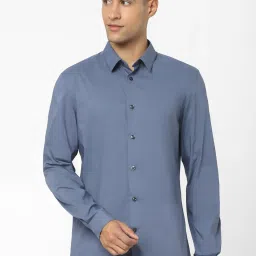 celio Celio* Blue Regular Fit Shirts image 1