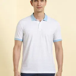 Allen Solly Men Printed Polo Collar Applique T-shirt-picture-23
