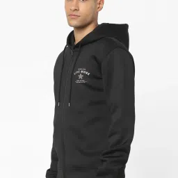 celio Celio* Black Regular Fit Hooded Sweatshirts image 3