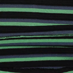METRO KIDS COMPANY Girls Black & Green Extended Sleeves T-shirt image 2