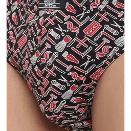 Dollar Bigboss Assorted Color Cotton Printed Briefs (Pack Of 2) image 5