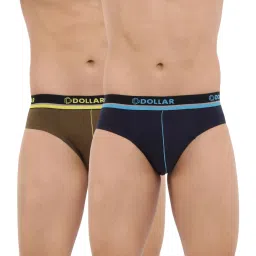 Dollar Bigboss Assorted Color Cotton Glo Briefs (Pack Of 2) image 1