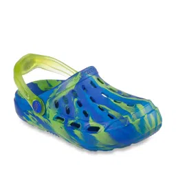 Skechers Boys SWIFTERS-TRANSLUMINATOR Blue Lime Casual Sandals image 2