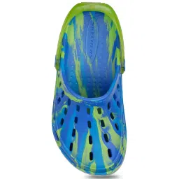 Skechers Boys SWIFTERS-TRANSLUMINATOR Blue Lime Casual Sandals image 4