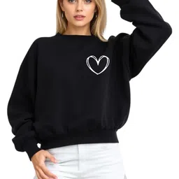 SALUJA FABRICS Round Neck Long Sleeves Dry Fit Cotton Pullover Sweatshirt-image-72